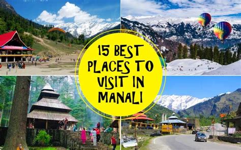 15 Best Places to Visit in Manali | Manali Tourist Places