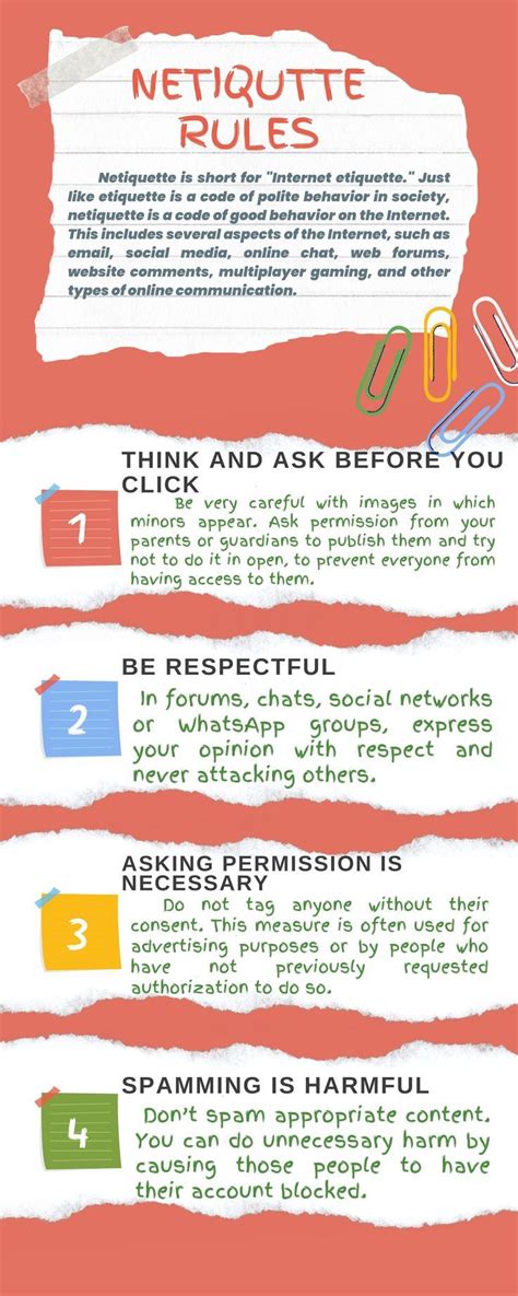 Netiquette Rules for everyone | Netiquette, Social media etiquette ...