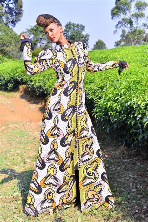 Stunning RWANDA CLOTHING Collection with VLISCO Fabrics