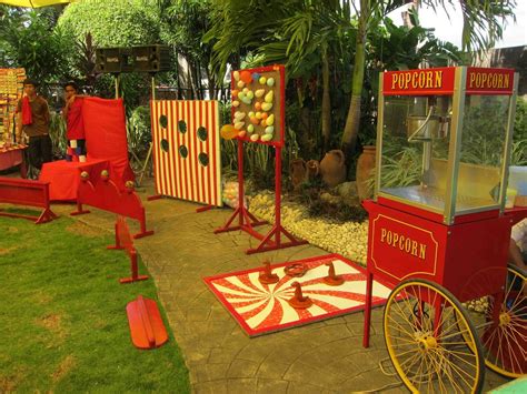 carnival signs template | We had the supplier repaint the game booths in red and white to match ...