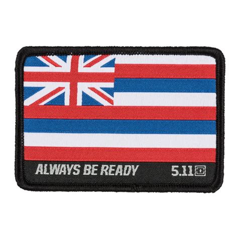 Hawaii State Flag Patch | 5.11 Tactical® Clothing Compatible | 5.11 Tactical®