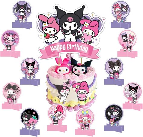 19pcs Kuromi and My Melody Birthday Party Decorations Set in Nepal at ...