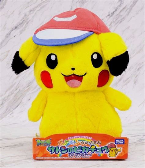 Pokemon: Plush Pikachu Alola Cap Version - TAKARA TOMY - Hobby Spirit