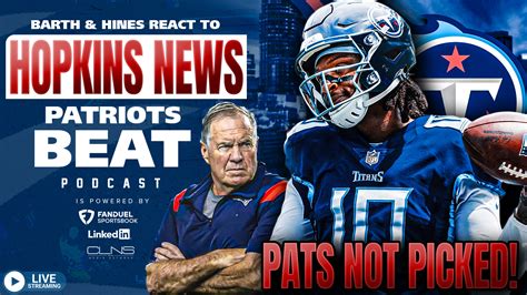 DeAndre Hopkins Picks Titans Over Patriots - CLNS Media