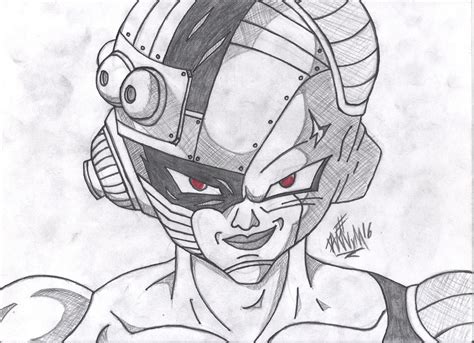 Mech Frieza is the coolest looking Frieza I think. Just a drawing I did ...