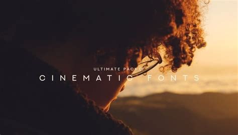 ULTIMATE Cinematic Fonts Pack for Filmmakers | 60 FREE Fonts