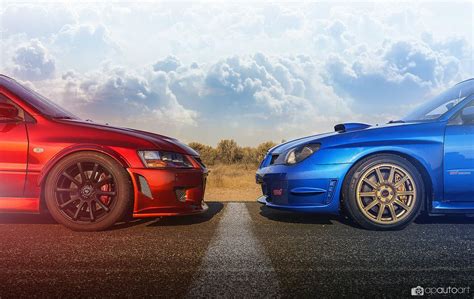 EVO VS. STI | Auto