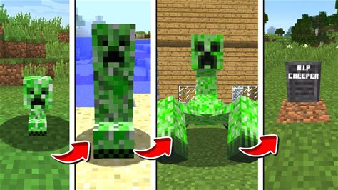 Minecraft EXTREME LIFE AS A CREEPER MOD / FIGHT AND BLOW UP TNT WITH ...