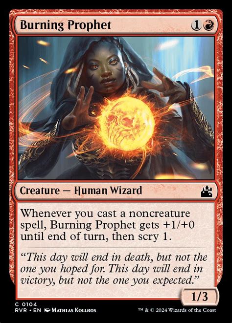 Burning Prophet | Ravnica Remastered Foil | Card Kingdom