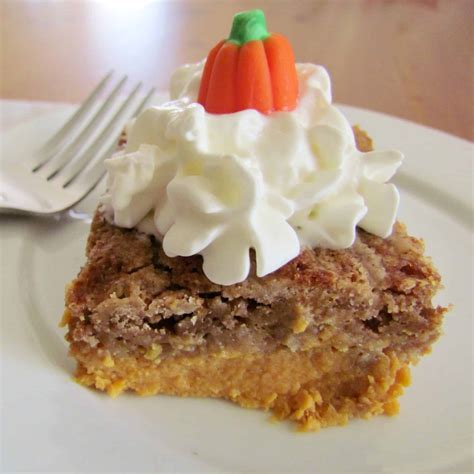 Pumpkin Pie Dump Cake | The Country Cook dessert