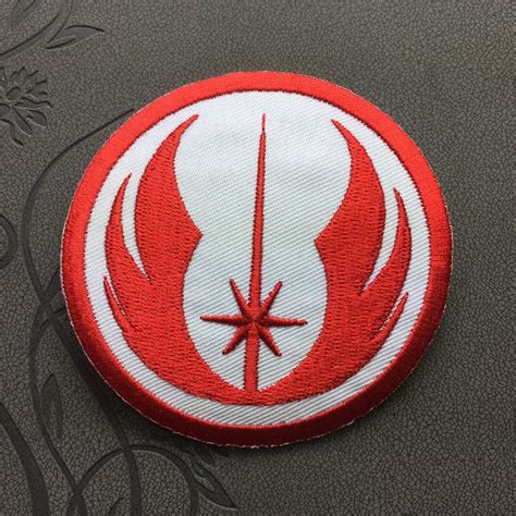 Red Star Wars Jedi Knight patch Embroidered patches Iron-On Patches sew ...