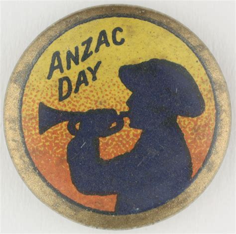 Badge - 'ANZAC Day', World War I, post 1916