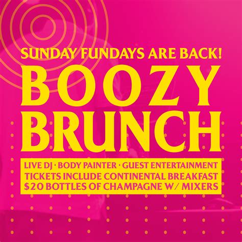 Buy Tickets to Boozy Brunch in Libertyville on May 02, 2021