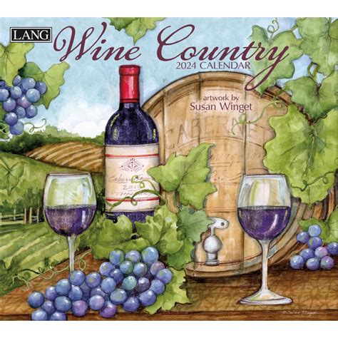 Wine Country 2024 Calendars - Kelly's Flowers & Gift Boutique