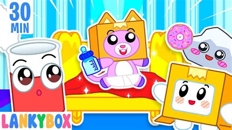 LankyBox Takes Care of Baby Foxy - Kids Stories About Baby | LankyBox Channel Kids Cartoon - YouTube