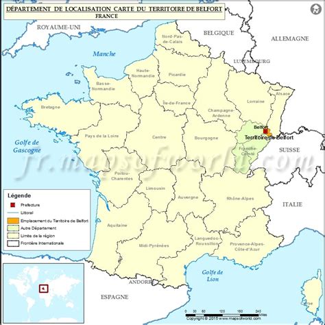 Territoire de Belfort Carte de localisation, Territoire de Belfort ...