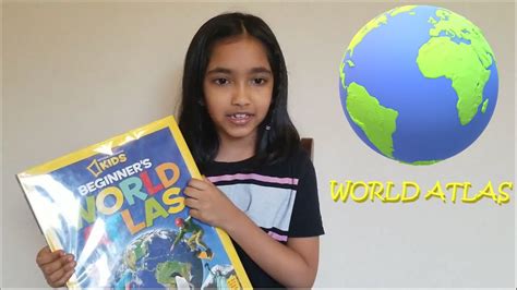 National Geographic Kids World Atlas Explained by 2nd Grader - YouTube