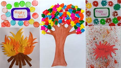 Super Easy and Amazing Holi Craft Ideas for Kids | Kids Holi Activities ...