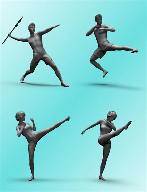 Bodies in Motion Poses for Genesis 8 | 3D Models and 3D Software by Daz 3D | 3d pose, Pose ...