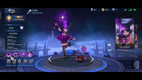 Lylia Gameplay OP hero Mobile legends - YouTube