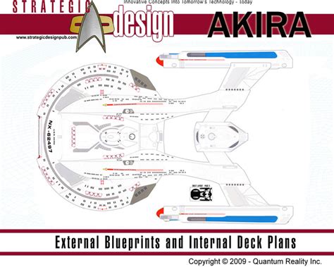 Star Trek Blueprints: U.S.S. Akira NX-62497