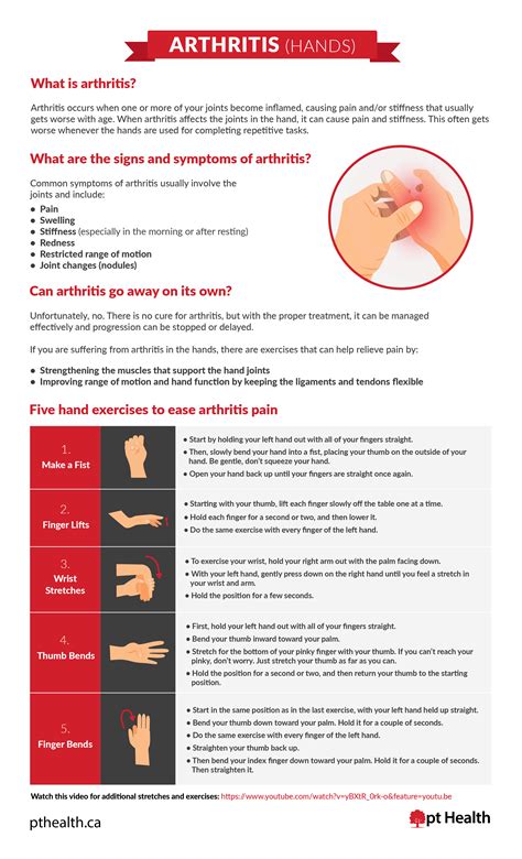 Printable Hand Exercises For Arthritis