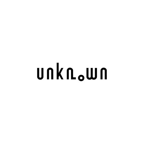 unknown logo designed for fictional clothing brand : logodesign