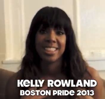 Kelly Rowland wishes Boston Happy Pride | BosGuy