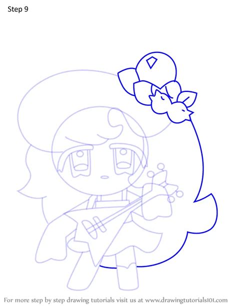 Learn How to Draw Parfait Cookie from Cookie Run Kingdom (Cookie Run: Kingdom) Step by Step ...