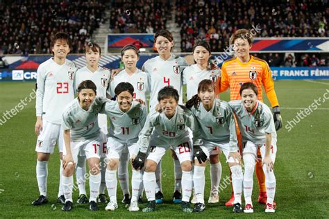 Japan Women Soccer Team Poses Prior Editorial Stock Photo - Stock Image ...