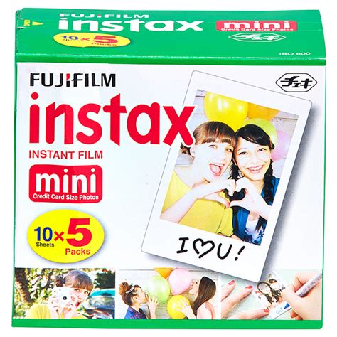 Fujifilm Instax mini 5 Pack (50) - Kens Cameras