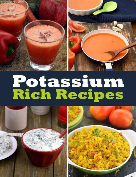 Healthy Potassium Rich Recipes, Potassium Rich Foods