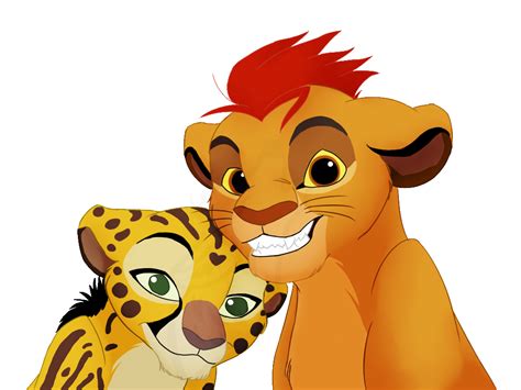 Kion and Fuli by Rethza on DeviantArt