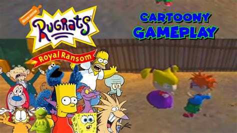 Cartoony Gameplay: Rugrats Royal Ransom MULTIPLAYER - YouTube