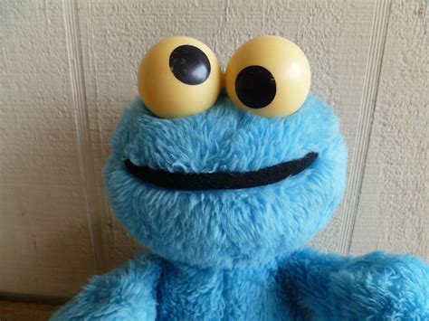 Sesame Street Vintage Cookie Monster Plush | Etsy