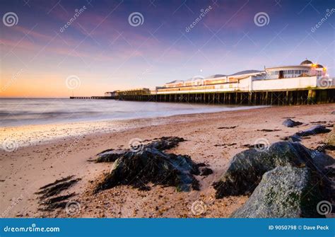 Clacton pier stock photo. Image of pier, beach, seaside - 9050798