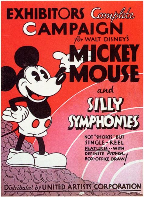 Mickey Mouse and Silly Symphonies Movie Posters From Movie Poster Shop