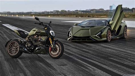 Ducati Diavel 1260 Lamborghini - Une moto avec votre Lambo