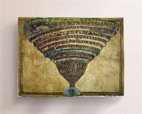 Botticelli Mappa Dellinferno Painting