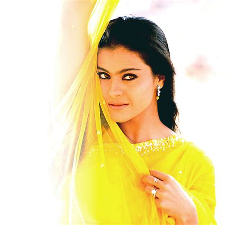 Beautiful Yellow Saree Kajol HD Wallpaper | ActressHDWallpapers