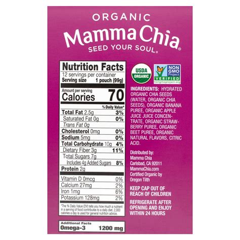 Mamma Chia — Snackathon Foods