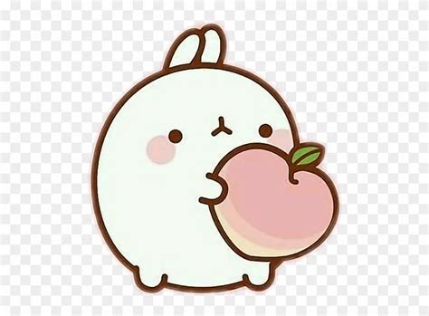 Molang Cute Cutebunny Bunny Sticker Cutesticker Cartoon - Molang Png ...