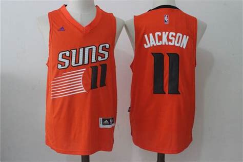 NBA Phoenix Suns #11 JACKSON orange jersey