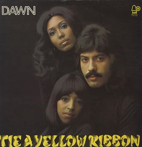 Tony Orlando & Dawn Tie A Yellow Ribbon UK vinyl LP album (LP record) (329634)