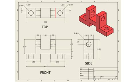 2d engineering drawings, mechanical drawings, technical drawings, cad ...