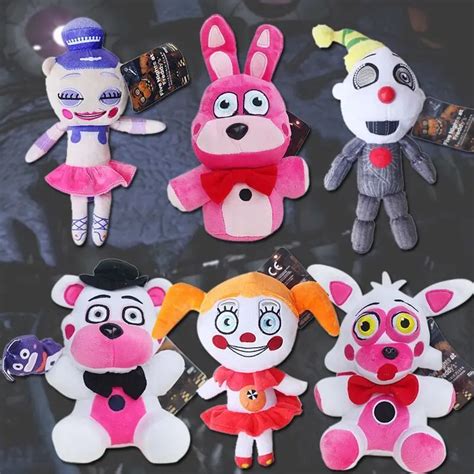 Aliexpress.com : Buy FNAF Plush Toy Five Nights At Freddy's Sister Location Circus Baby Ballora ...