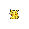 Sitting Pikachu Pokemon Cursor