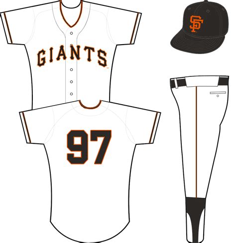 San Francisco Giants Home Uniform - National League (NL) - Chris ...