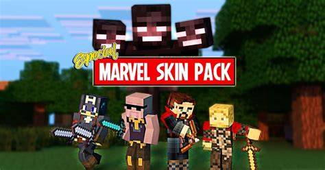 ESPECIAL MARVEL SKIN PACK | MINECRAFT