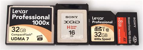 Sony XQD Memory Card Vs Lexar 1000x Compact Flash Review | ePHOTOzine